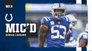 "I'm Not This Other Linebacker!" | Darius Leonard Mic'd Against the Ravens