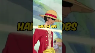 LUFFY USA HAKI DA OBSERVAÇÃO