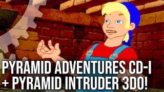 DF Retro Play: Pyramid Adventures CD-i + Pyramid Intruder 3DO - A Duo of Vintage Gaming 'Joy'