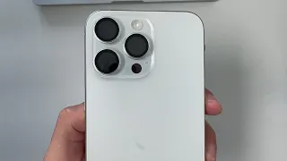 iPhone 15 Pro Max Camera Lens Protectors - Don't!