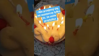 Żart o urodzinach #funny #śmieszne #żart #kawał #dowcipy #dowcip #urodziny #birthday #birthdaycake