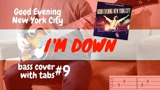 I'M DOWN - The Beatles (Paul McCartney GENYC) BASS COVER WITH TABS | Höfner 500/1