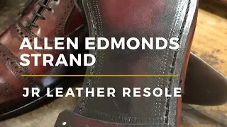 Allen Edmonds Strand Restoration | JR Leather Soles