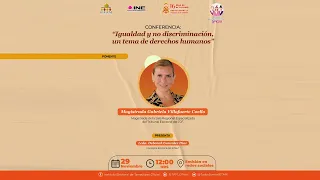 Conferencia Igualdad de Género y No Discriminación