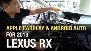 2013-2015 LEXUS RX | Wired Apple CarPlay Android Auto | Install / Demo