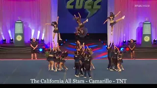 The Cheerleading Worlds Day 1 ~ The California All Stars - Camarillo - TNT