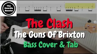 The Clash - The Guns Of Brixton - Bass cover with tabs