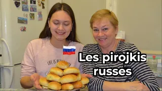 On prépare les pirojkis avec ma grand-mère russe