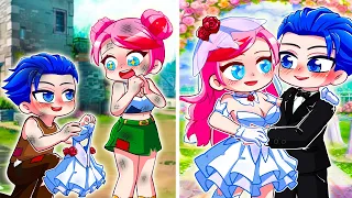 Poor To Rich Wedding Anna x Alex Love Story - Cô Dâu Của Anh | Gacha Life x Gacha Club