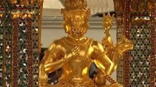 Raw: Prayer Service Held At Bangkok Shrine