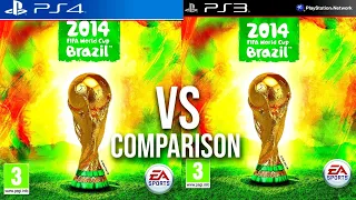 FIFA World Cup 2014 PS4 Vs PS3