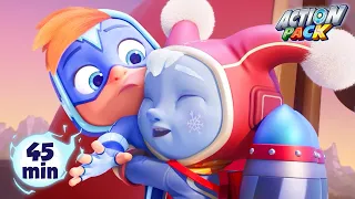 The Coldest Hug EVER | Action Pack | Cartoon Adventures for Kids