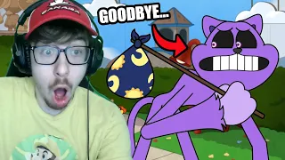 HE LEAVES... | GameToons - CATNAP is MOVING AWAY?! Reaction!