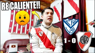 VELEZ 1 vs RIVER PLATE 0 😡 Reacción de un Hincha de RIVER MUY ENOJADO 😡 Copa Libertadores 2022