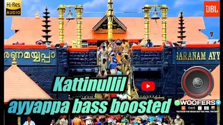 Kattinullil Ayyappa | M G Sreekumar Ayyappa song | MD woofers Mix
