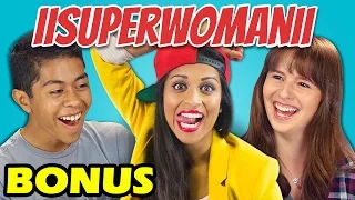 TEENS REACT TO IISUPERWOMANII (BONUS # 99)