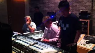 Recording at Bill Schnee Studio in LA