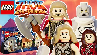 I built the ULTIMATE LEGO Thor: Love and Thunder Set…