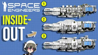 Fail-Proof Flow to Design a Highly Functional Ship - Space Engineers Ship Building Tutorial