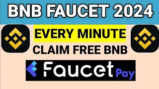 Earn Free BNB| bnb solana bitcoin faucet unlimited claim | earning faucetpay website