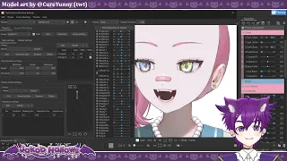 【JP/EN/CN】Figuring out a new way to rig tongue (send help) 【Live2D Cubism 5.0 alpha3】