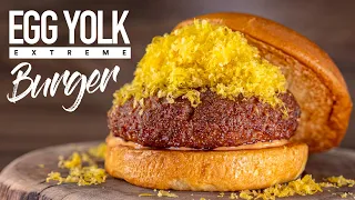 We all tried the UMAMI Egg Yolk burger!