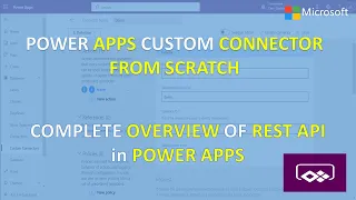 Create Custom Connector From Scratch in PowerApps