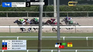 Gulfstream Park Carrera 3 - 4 de Abril 2021