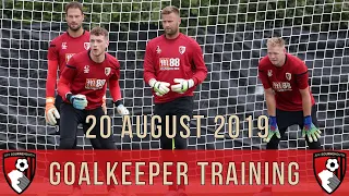 Aaron Ramsdale | AFC Bournemouth: Goalkeeper Training | With Begovic, Boruc & Travers | 20/8/2019