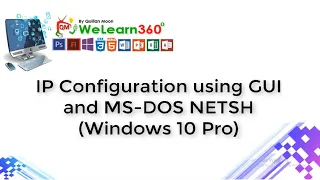 IP Configuration using GUI and MS DOS NETSH