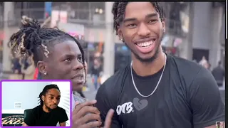 @UnghettoMathieu -MAKING COUPLES SWITCH PHONES *Loyalty Test*  NEW YORK EDITION! Pt. 1 ( Reaction )