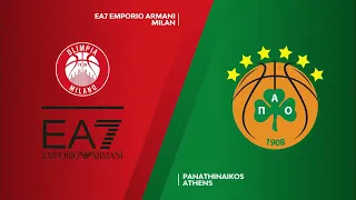 EA7 Emporio Armani Milan - Panathinaikos BC 78-76 | Highlights EuroLeague | Round 25