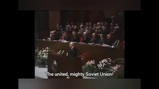 Soviet anthem Children's Choir