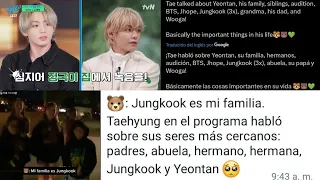 Taehyung y Jungkook siempre estuvieron juntos todo el tiempo. [Actualizaciones taekook]