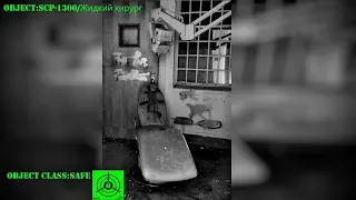 История Объекта SCP-1300 Жидкий хирург