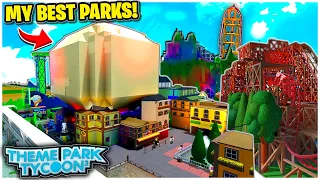 My *BEST* Theme Park Tycoon 2 Parks... 🤨