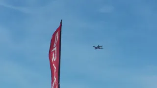 Planes of Fame Air Show, May 5 2018-- A-10 Warthog Manuevers!