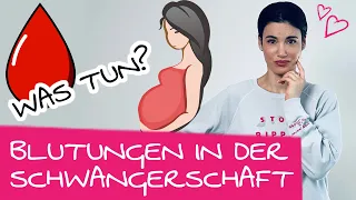 Sind Blutungen in der Schwangerschaft gefährlich? | Darum hast du in der Schwangerschaft Blutungen