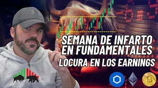 #Bitcoin rompe el rango hasta donde llegara? Locura en los #earnings muchas oportunidades!