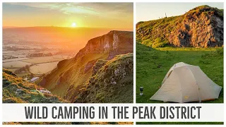 WILD CAMPING IN THE PEAK DISTRICT | MAM TOR / WINNATS PASS