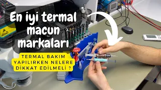 EN İYİ TERMAL MACUN MARKALARI | LAPTOP BAKIMI YAPARKEN NELERE DİKKAT EDİLMELİ ?