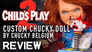 CHILD'S PLAY 2, CHUCKY CUSTOM DOLL by Chucky Belgium - Life Size Doll, VIDEO REVIEW