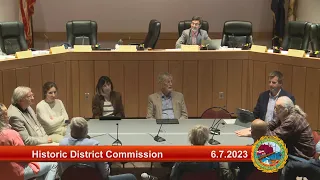 6.7.2023 Historic District Commission