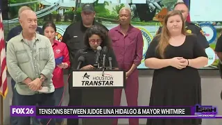 VIDEO: Tensions felt between Harris County judge, Houston mayor