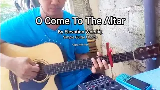 O Come to the Altar by Elevation Worship | Simple Guitar Chords tutorial with lyrics