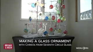 How to make a glass ornament