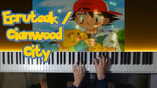 Ecruteak City (Pokémon) on Piano