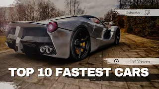 Top 10 Fastest Cars in the World 2023 #cars