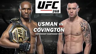 Kamaru Usman vs Colby Covington 2 full fight.