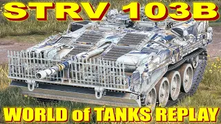Strv 103B World of Tanks Replays [9 Kills 10.1K Damage]